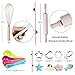 Cupcake Chef Set for Kids Cooking,Girls Baking Set with Heart Apron,Chef Hat,Oven Mitt for Toddler Pretend Play,Great Gift for Children Chef Role Playing Costumes,Ages 3+(Chef Set)