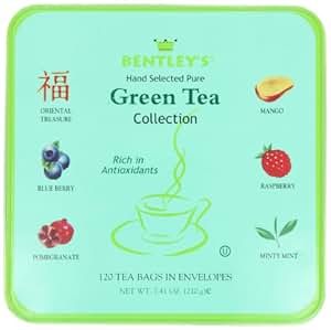 Amazon Com Bentley S Royal Assorted Green Tea Collection