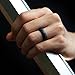 Silicone Rings Wedding Bands 7 Pack, Women