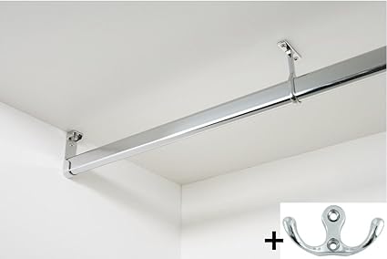 Hafele Long Wardrobe Clothes Rail Set 1800 Mm 1800mm Gift