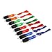 BeFirst Retractable Super Big Fat Pens with Black Ink and MultiColor Body for Arthritis and Hand Pain -Hanging Rope, Including Orange, Blue, Red, Green (8 Pack) (Multicoloured)