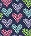 Fit & Fresh Insulated Bento Box Lunch Kit, Navy Hearts
