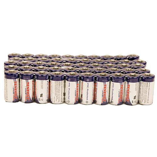 Tenergy Propel CR123A Lithium Batteries with PTC Protected - 10 pcs (Not For Arlo Camera)