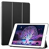 Ztotop iPad 9.7 Case 2018 iPad 6th Generation Case / 2017 iPad 5th Generation Case,Smart Ultra Slim Lightweight Trifold Stand Cover with Hard Back for ipad 9.7 Black