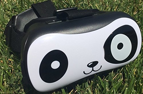 Vr box with panda virtual reality headset 3d glasses fo…