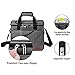 CANWAY Cooler Bag 40-Can Large, Insulated Soft Sided Cooler Bag with 2 Ice Packs for Outdoor Travel Hiking Beach Picnic BBQ Party, Gray