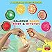 YoYa Toys Fresh 'N Slimy Fluffy Fruit Slime 6-Pack - Kiwi, Lemon, Orange, Watermelon, Dragon Fruit and Passion Fruit Sludge Slimes with 3 Straws to Make Bubbles - Great for Kids and Adults