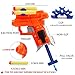 4 Pack Mini Foam Dart Toy Guns Foam Guns with 16 Small Size Foam Darts, Sport Party Favors Spring Powered Gun Kit for Kids (4 Pack Foam Guns)