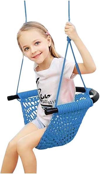 Amazon.com: Columpios asientos para niños, cuerdas ajustables, cuerda resistente, juego de columpio para niños, para dormitorio, exterior, jardín, patio, patio, patio, patio - fácil de instalar