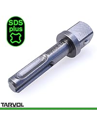 Socket Drill Adapter & Extension Set (3 tamaños diferentes, 1 4," 3 8," y un grado 1 2") Impacto Broca SDS Plus adaptador de Hex compatible   Convierta su en una Nut Driver de alta velocidad
