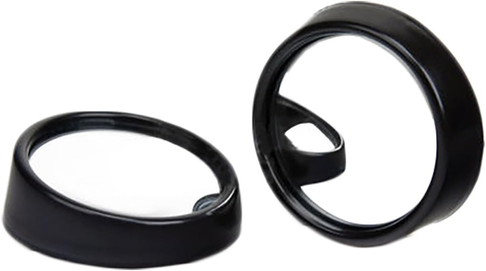 MPTECK @ Exterior Mirrors Dead Angle Mirror Blind Spot Rearview Mirror wide angle Self-Adhesive 2Pcs for Universal Car SUV Motorcycle motorbike