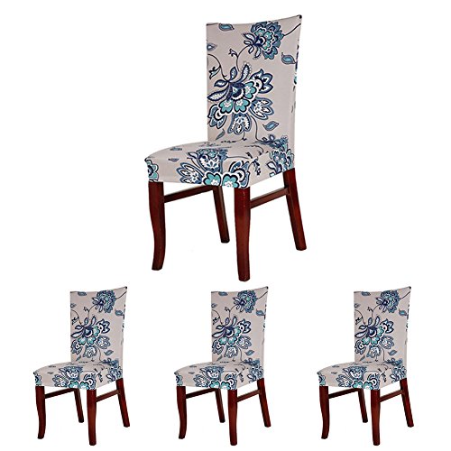 Colorbird spandex fabric chair slipcovers removable universal str…