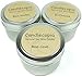 Candlecopia Driftwood, Man Cave and Rain Water Strongly Scented Hand Poured Vegan Travel Tin Candles, 3 x 4 Ounce Tins