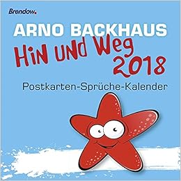 Hin Und Weg 2018 Postkarten Sprüche Kalender Amazonde