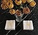 Cocktail Napkins 100 Pack Yellow Gold Rose Disposable Paper Napkins for Party Birthday Bridal Baby Shower Wedding Anniversary and Special Occasions