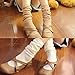 kilofly 5 Pairs Women's Lightweight Fashion Fitness Gym Slouch Knit Crew Socks