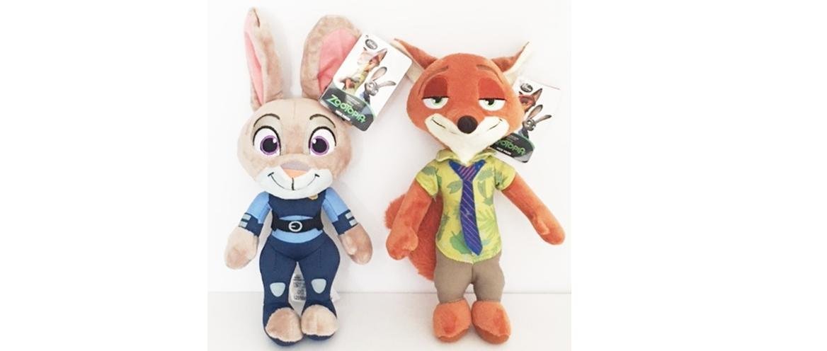 Zootopia Nick Wilde And Judy Hopps 10 Plush Doll Set | Desertcart INDIA