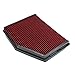 Auto Dynasty High Flow Engine Air Panel Filter Drop-in Reusable & Washable Compatible with BMW 5 Series / Z4 M (Red)