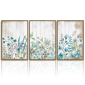 signwin 3 Piece Framed Canvas Wall Art Wild...