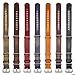 StrapsCo Ultra Distressed Leather G10 Nato Zulu Watch Strap w/ Pre-V Buckle