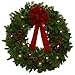 Worcester Wreath 30-Inch Classic Pre-Lit Maine Balsam Wreath