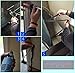 TV & Furniture Anti-Tip Straps - Anchors Any Flat Screen or Furniture, Extra Strong Hold - 6 Pack Black & White - Childproofing for Light & Heavy Furniture - Door Stopper Guard Included