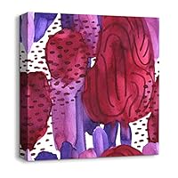Canvas Wall Art Abstract Color Canvas Prints Home Artwork Decoration for Living Room,Bedroom - 12x12 inches