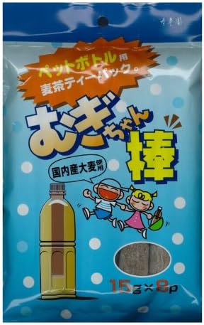 Amazon 寿老園 むぎちゃん棒 15g 8袋入り 5個 寿老園 麦茶 通販