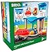 Brio World 33883 - Airport with Control Tower - Wooden Train Set Accessory - Compatible with All Wooden Train Sets