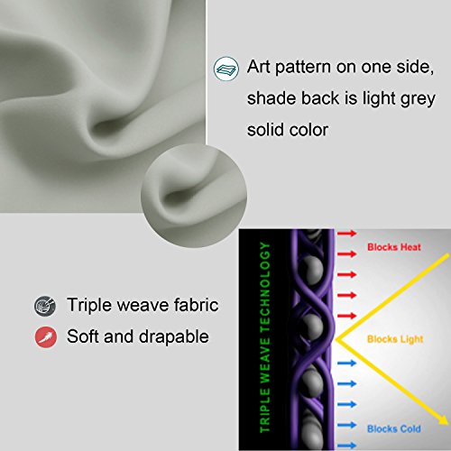 PASSENGER PIGEON Blackout Window Shades, Premium UV Protection Water Proof Custom Roller Blinds, Printed Picture Window Roller Shade, 20" W x 36" L, JIHE-6