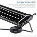 NICREW ClassicLED Plus LED Aquarium Light with Timer, 32 Watts, for 48 to 54 Inch Fish Tank Light, Daylight and Moonlight Cycle