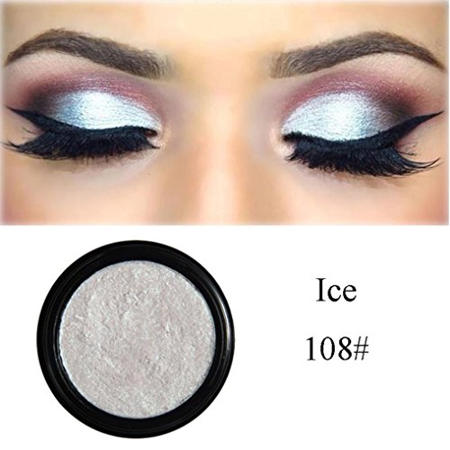 Eyeshadow Big Promotion!ZYooh Pro Makeup Shimmer Color Eyeshadow Metallic Eye Cosmetic (H)