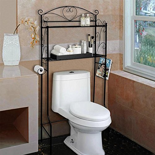VDOMUS Bathroom Shelf Space Saver Over the Toilet Wire Shelves Storage