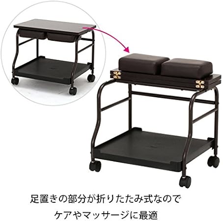 Amazon Co Jp 2way フットカート ホワイト フットカート フットバスワゴン ペディキュア フットケア ネイルテーブル ネイルワゴン ペディキュア台 足置き フット カート ワゴン 台 ドラッグストア