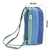 ONCLOUD Extra Long and Wide Double Hammock for Travel Camping Backyard, Porch, Outdoor or Indoor Use, Carrying Pouch Included (Blue/Green Stripes)