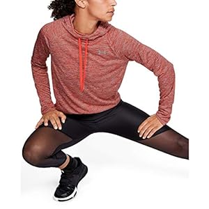 Under Armour Dames Tech Longsleeve Hoody 2.0- Twist Shirt met lange mouwen