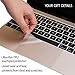 homy Compatible Screen Protector [2-Pack] for MacBook 12 inch Keyboard Cover Ultra-Thin TPU + Track Pad Cover. Made of Premium Korean Materials. (Clear Screen Protector for A1534)