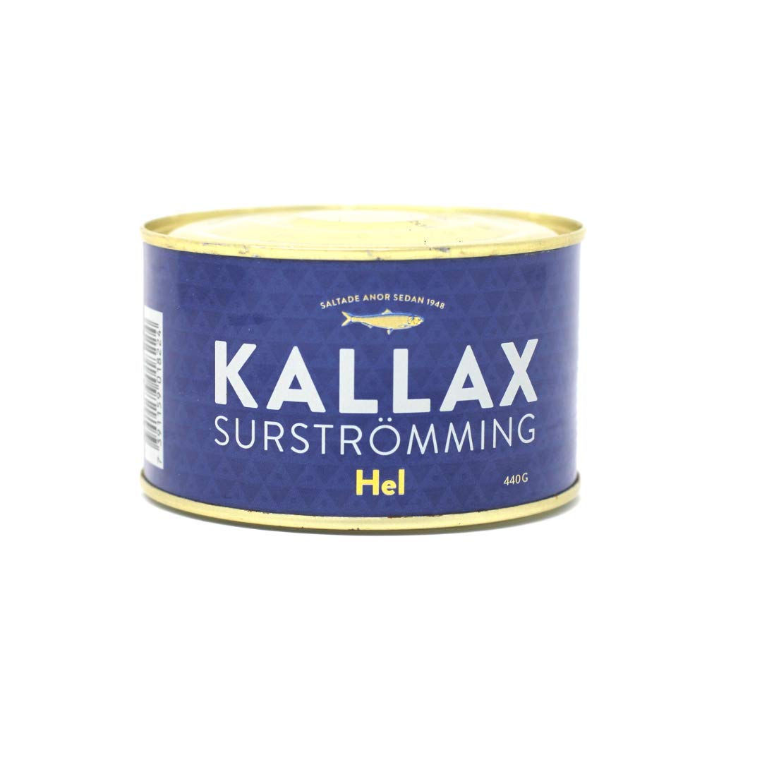 Kallax Surströmming 10.5Oz (300g.) can (Fermented Herring). Challenge