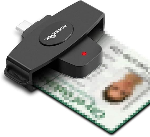 USB Type C Smart Card Reader, USB C DOD Military Common