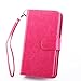 S5 Case, Galaxy S5 Case, Joopapa Galaxy S5 Luxury Fashion Pu Leather Magnet Wallet Credit Card Holder Flip Case Cover with Built-in 9 Card Slots for Samsung Galaxy S5 / Galaxy Sv / Galaxy S5 I9600 (Pink)
