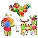 FLYDEER Gear Building Set 82 Pieces Kids Gear Toys Interlocking Building Blocks Motorized Building Sets, Educational Building Toys for Kids