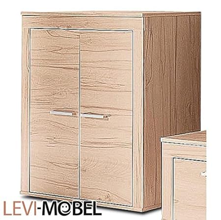 Generic KOMMODE ANBAUWAND Wohnzimmer STAURAUMSCHRANK KERNBUCHE MATT 232029