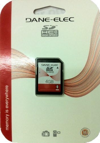 Dane Elec 4gb Class 4 Sdhc Memory Card
