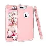 iPhone 8 Plus Case, AOKER [New] [Drop Protection] [Anti-scratch] Three Layer Heavy Duty High Impact Resistant Shockproof Full-Body Protective Case for iPhone 8 Plus (5.5