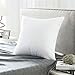 HIPPIH 18 x 18 Pillow Inserts Set of 4, Hypoallergenic Decorative Square Pillow Form Insert with Zips, White