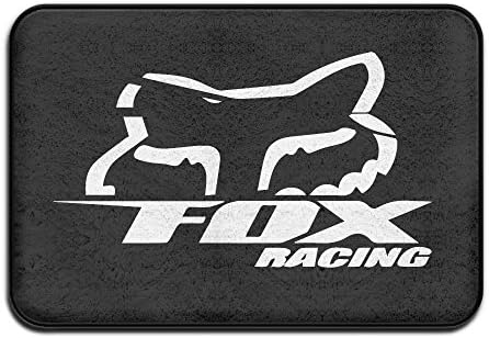 MKCOOK Fox Racing Logo Doormats / Entrance Rug Floor Mats, Size 23.6 X 15.7 Inches