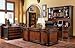 Coaster Home Furnishings Gorman 3-Tier Bookcase with Lower Cabinet Doors Espresso and Chestnut, Two Tone Espresso/Brown Red, 82.75 x 36.50
