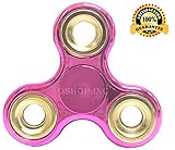 Krazy Spinner Fidget Spinner Toy Hand Spinner Stress Reducer Ultra Durable High Speed Ceramic Bearing Fidget Finger Toy Guarantee1+min SpinTime Perfect for ADD ADHD Anxiety Autism Stress (Baskeball)