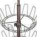 Rackaphile 3-Tier Revolving Shoe Organizer Rack Shoe Tree, Holds 18 Pairs, Bronze