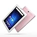 YUNTAB 7 inch 3G Unlocked Android Smartphone/Tablet,Support Dual SIM Cards, Quad Core Processor, IPS Touch Screen, with WiFi, GPS and Dual Camera, Alloy Metal Back(Rose Gold)
